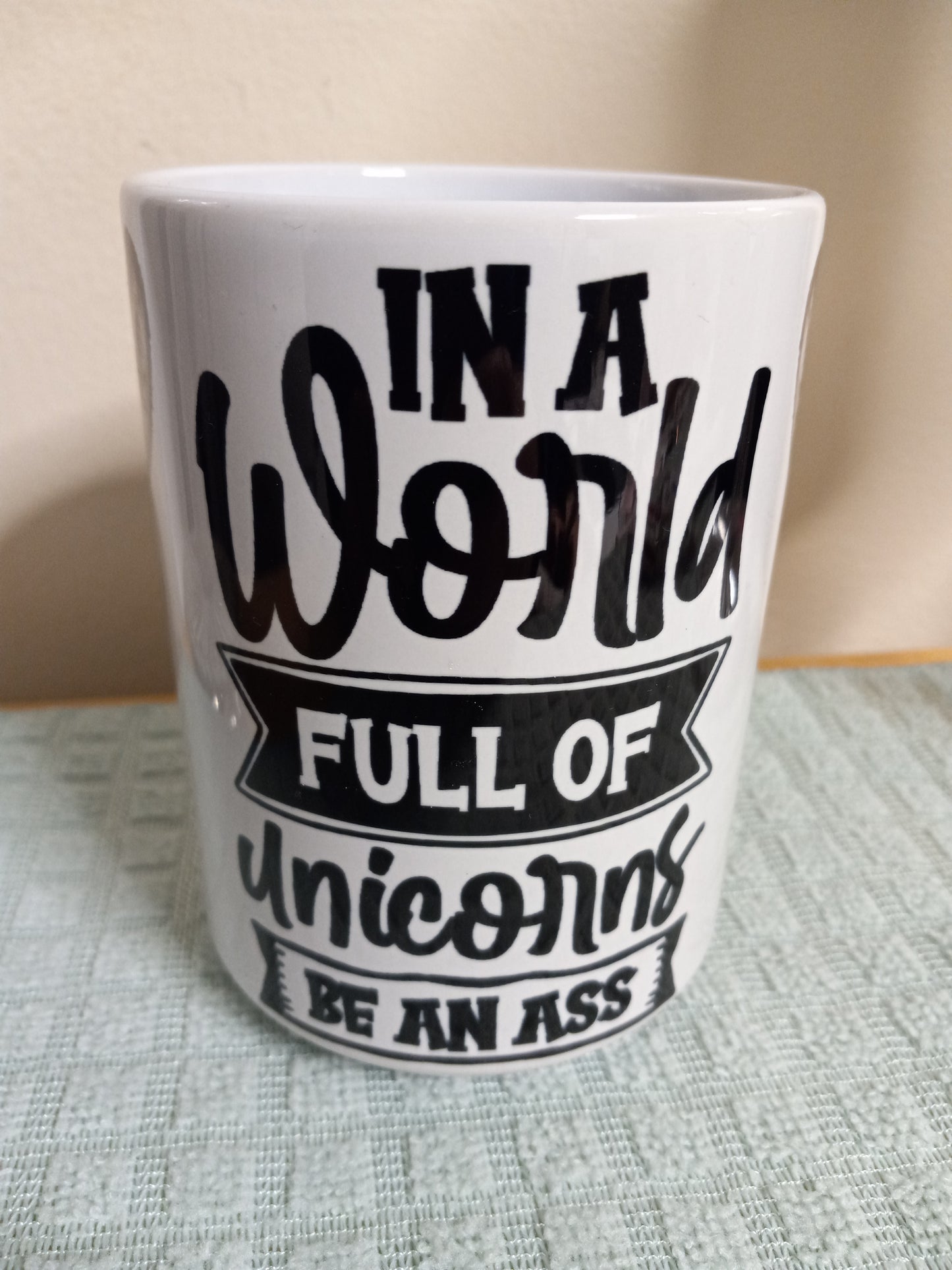 BE AN ASS 15oz Ceramic Mug