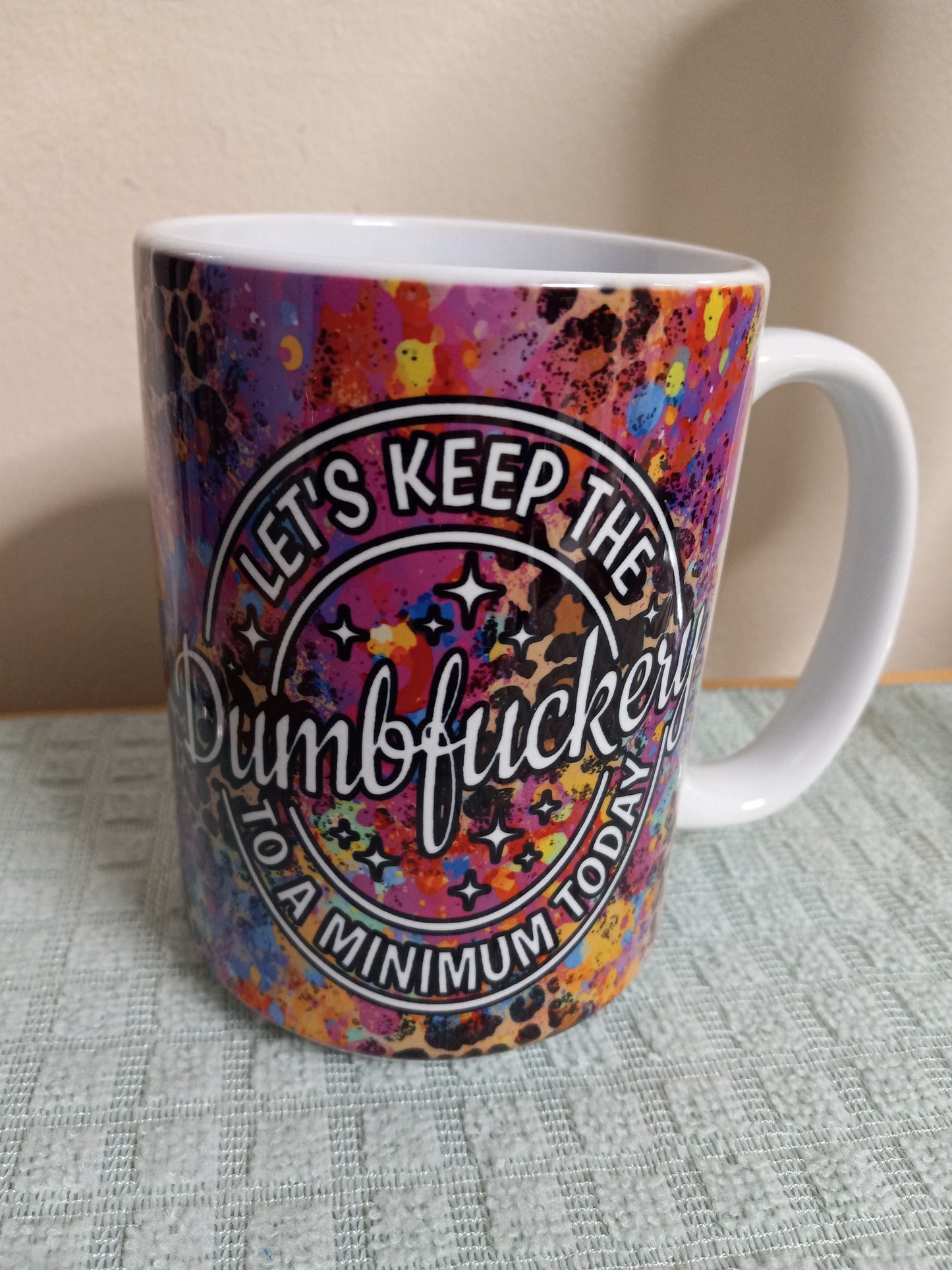 DumbFuckery 15oz Ceramic Mug