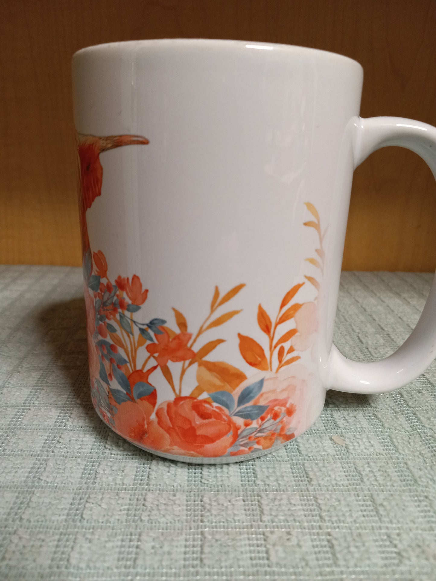 Beautiful orange Cow 15oz Ceramic Mug