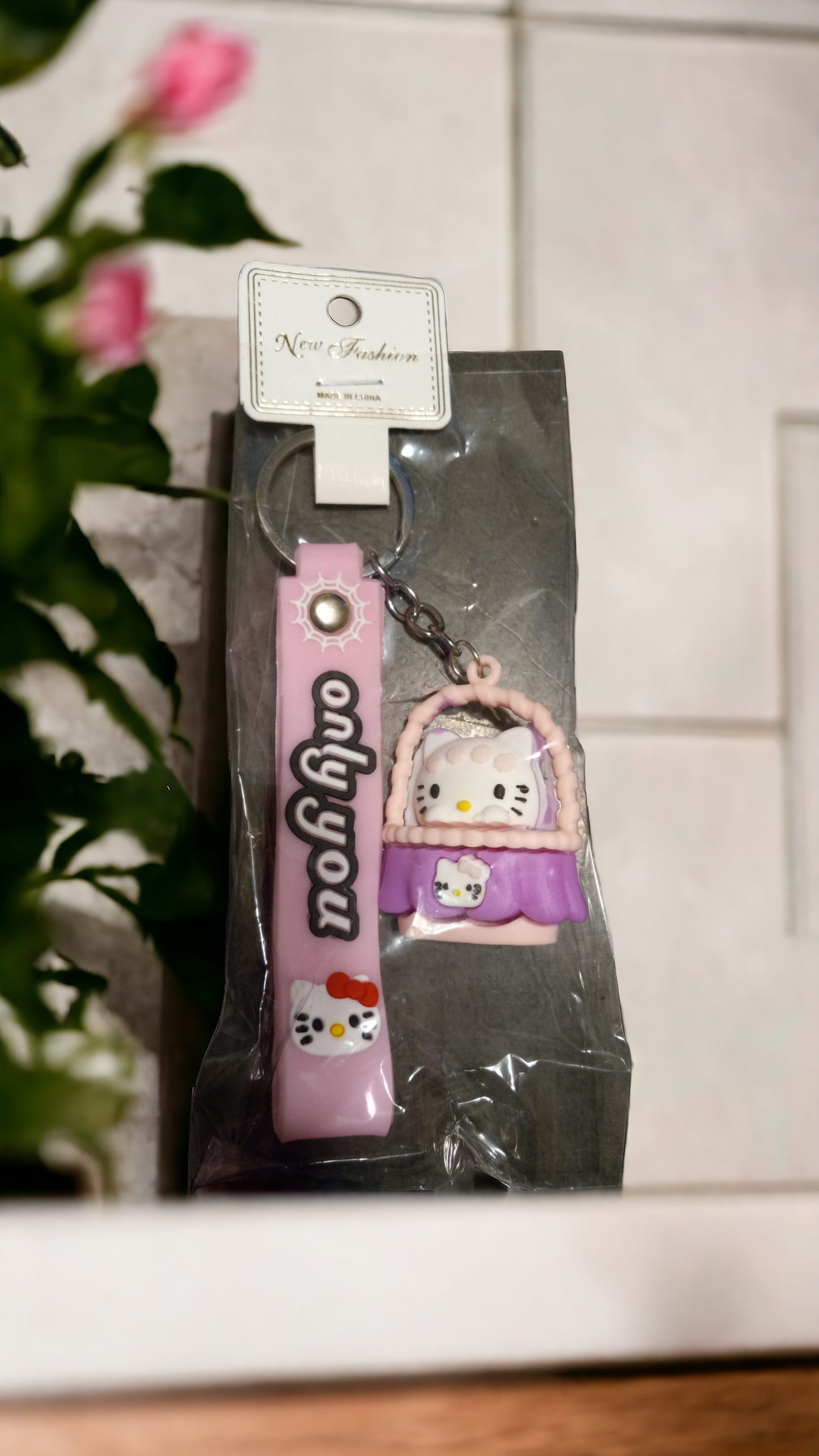 SanRio Pink and Purple Only You Key Chain