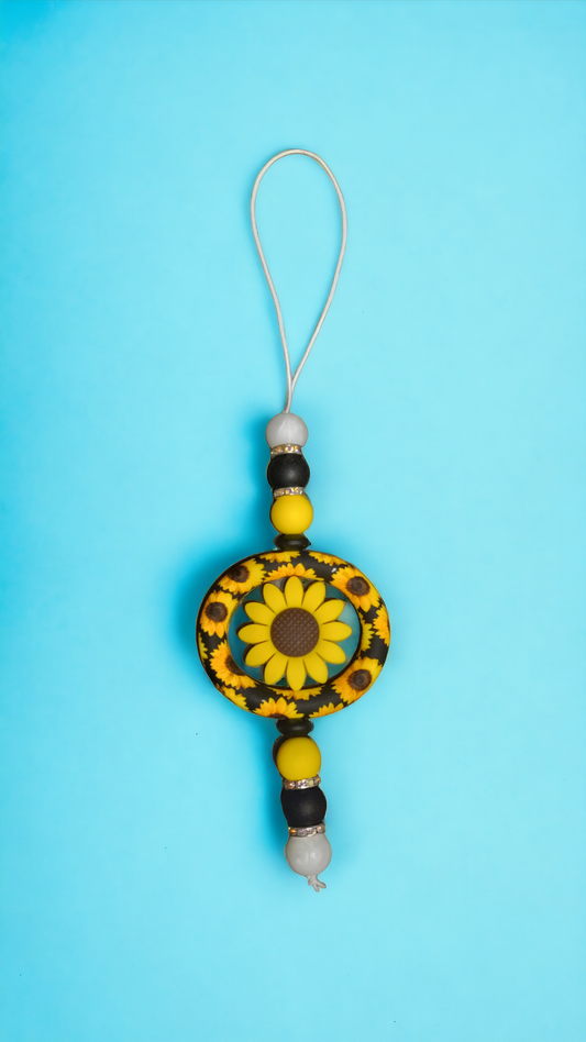 Sunflower Car Charm